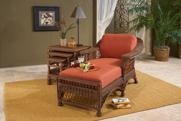 Bar Harbor Chaise with Nesting Tables