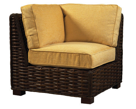 Freeport Sectional Corner Chair Espresso Bean