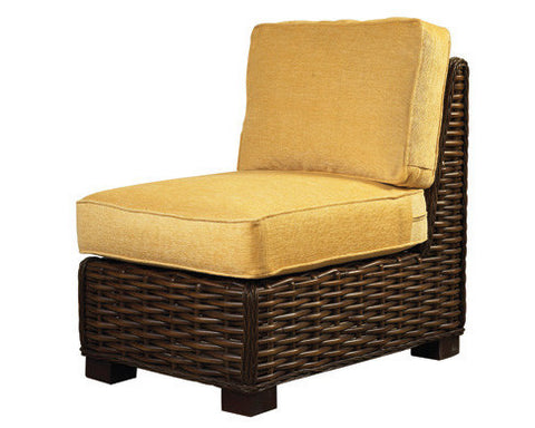 Freeport Sectional Armless Chair Espresso Bean