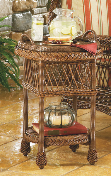 Serving Table with Tray (Bar Harbor Outdoor)