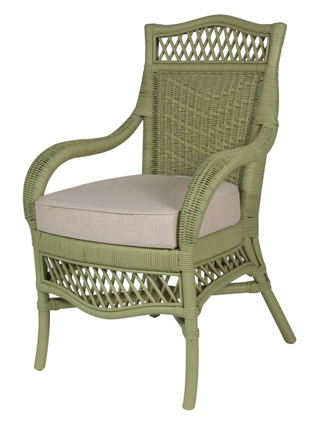 Plantation Dining Arm Chair - Designer Wicker by Tribor