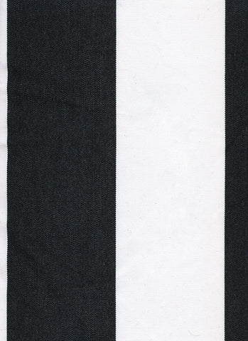 Cabana Stripe Ebony (Sunbrella) PRM Plus Plus